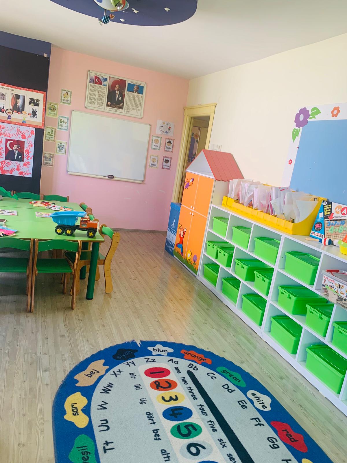 Atatürk köşeli aydınlık 3 yaş sınıfı