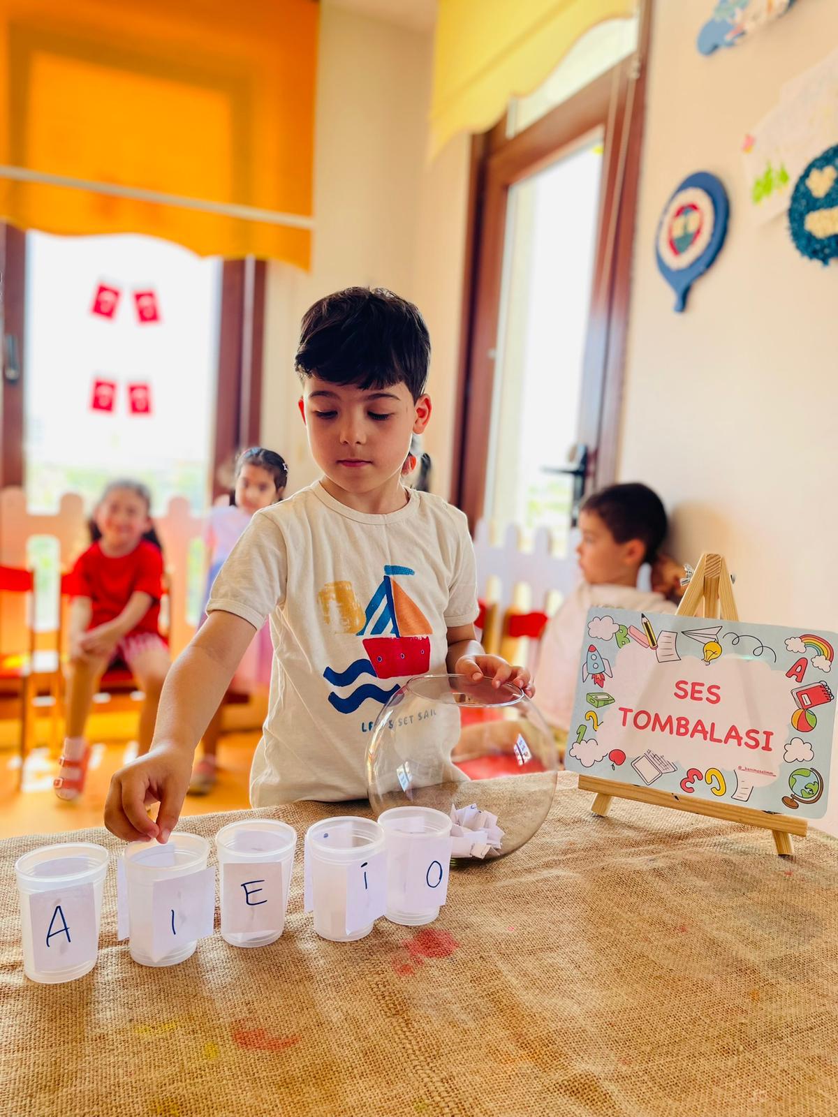 Ses tombalası — okuma yazmaya hazırlık